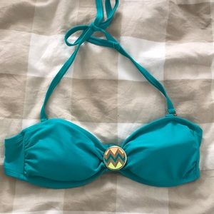 Turquoise bandeau top!
